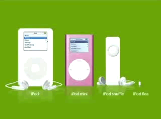 iPod flea サイズ比較