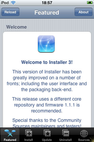 Installer.app 画面