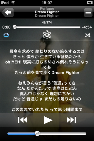 iPod touchで表示