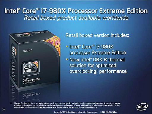 Core i7 980X Extreme Edition